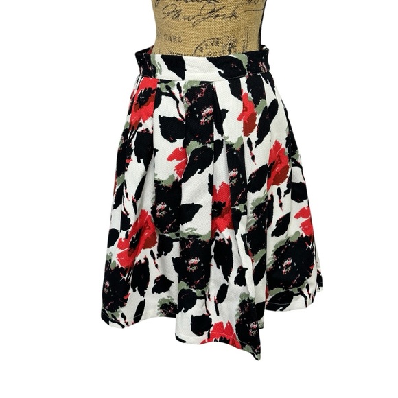 218 - Lined SMASHED LEMON SKIRT - Picture 1 of 15